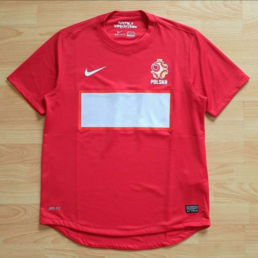 Jersey Negara Polandia 2012-2013 Away Baju Bola Negara Poland Grade AAA Nike
