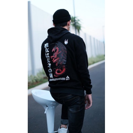 Sweater Hoodie Naga Genious Original