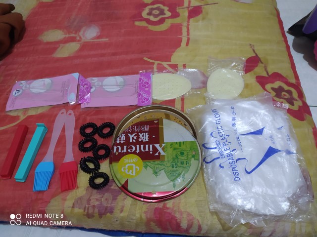 Jhdp44 Sarung Tangan Plastik Transparan Sekali Pakai 1 Pack Isi 100 Disposable Gloves Plastic