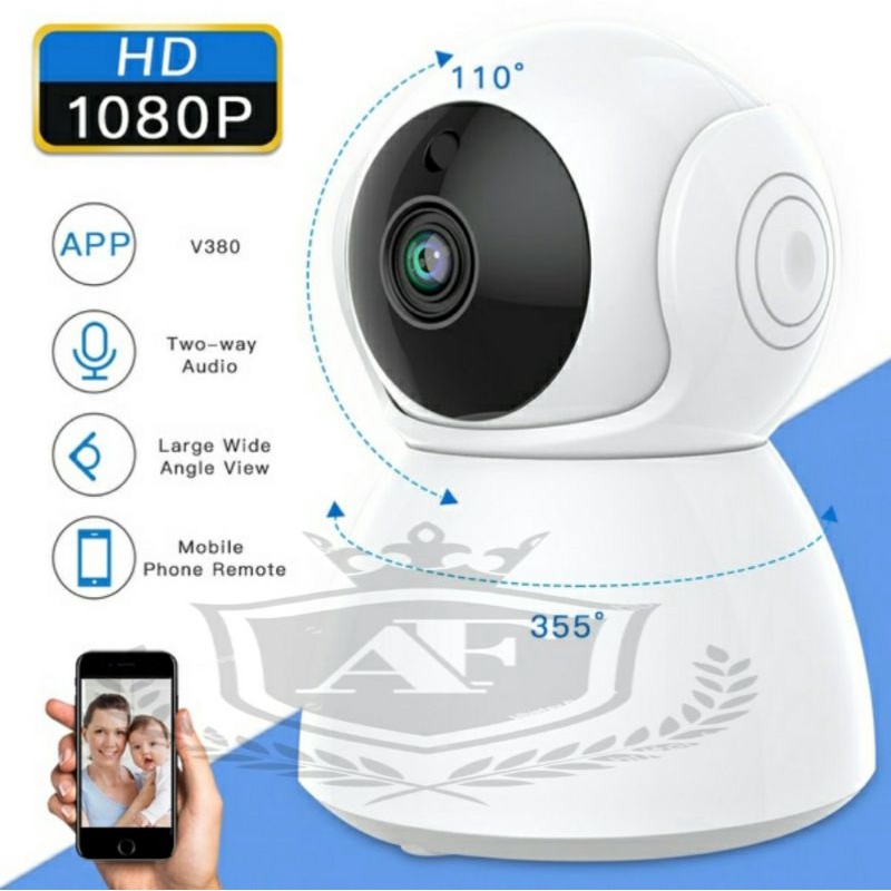 V380 IP CAMERA MINI 8MP FULL HD WIRELESS CCTV WIFI SNOWMAN