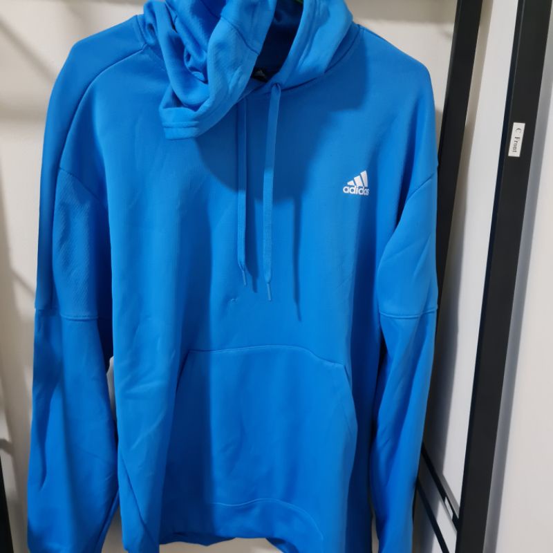 Adidas Hoodie TI FIC PO brite blue 100% Original BNWT