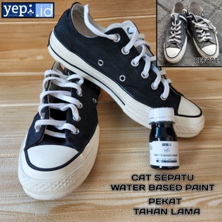 Cat Sepatu Waterbased Paint - Canvas Suede 50ml & 100ml - Cat Repaint Sepatu Canvas - YEPI.ID