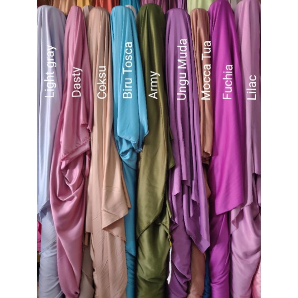 Satin Velvet / Saten / Satin / Saten Velvet / Velvet / Kain Velvet / Bahan Velvet / Bahan Satin / Ka