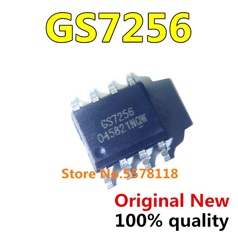 5pcs Gs7256 Sop-8 Chipset