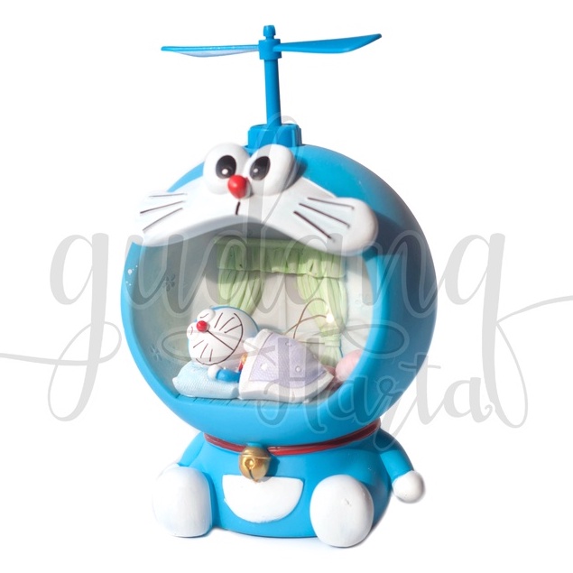 Lampu Sleeping Karakter Blue Cat Hiasan Kamar Rumah Hadiah Decor Gift GH 503802