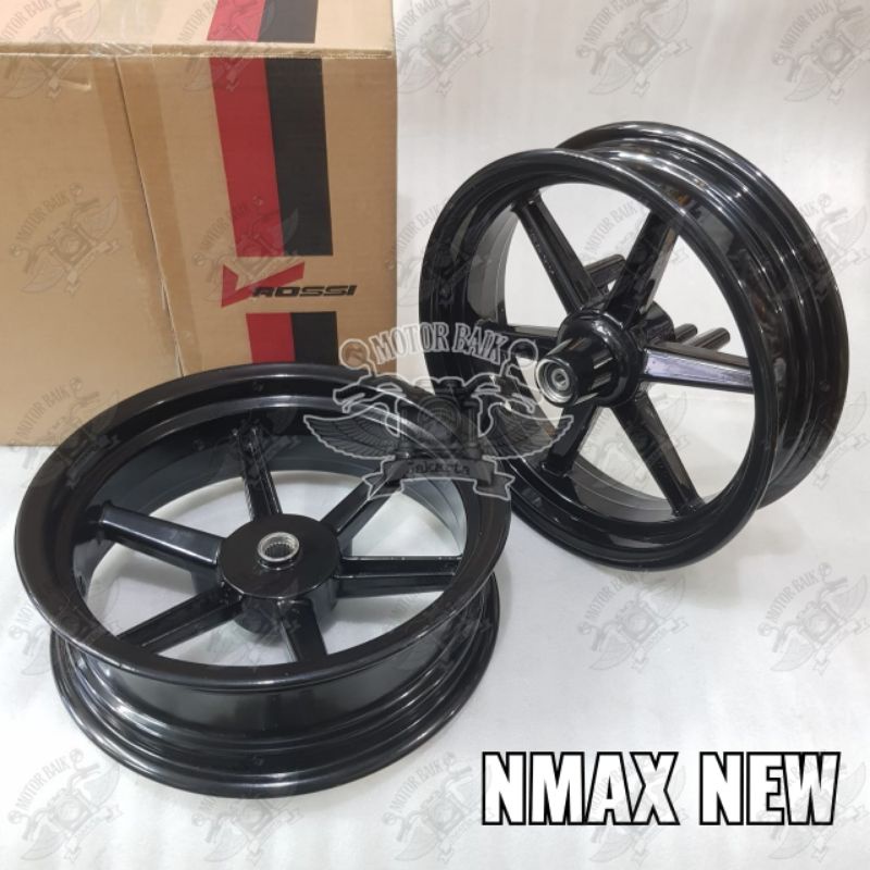 Velg pelek racing NMAX NEW r13 starmax rossi 1set depan belakang