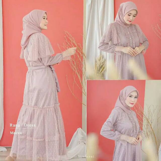 Rana Dress New Original by Lizahrani (Mocca)