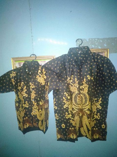 Baju Couple Keluarga Sania Ruffle Batik Couple Ori Ndoro Jowi Dnt Garansi Termurah - Gurita Kuning
