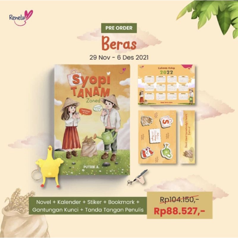 buku novel Syopi Tanam - Putrik A original