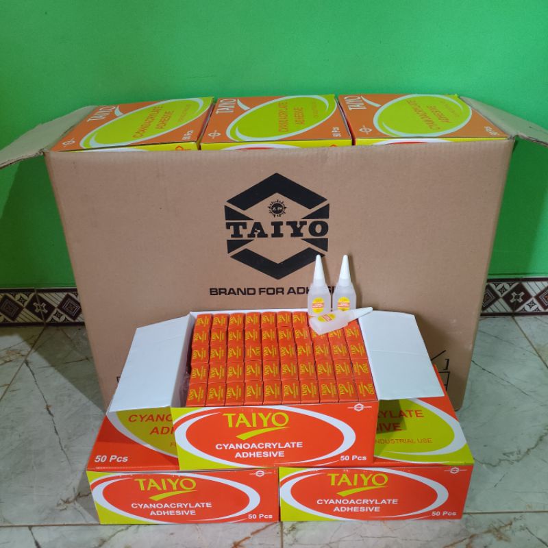 

Lem Taiyo alteco 1 box/dus ISI 50 pcs