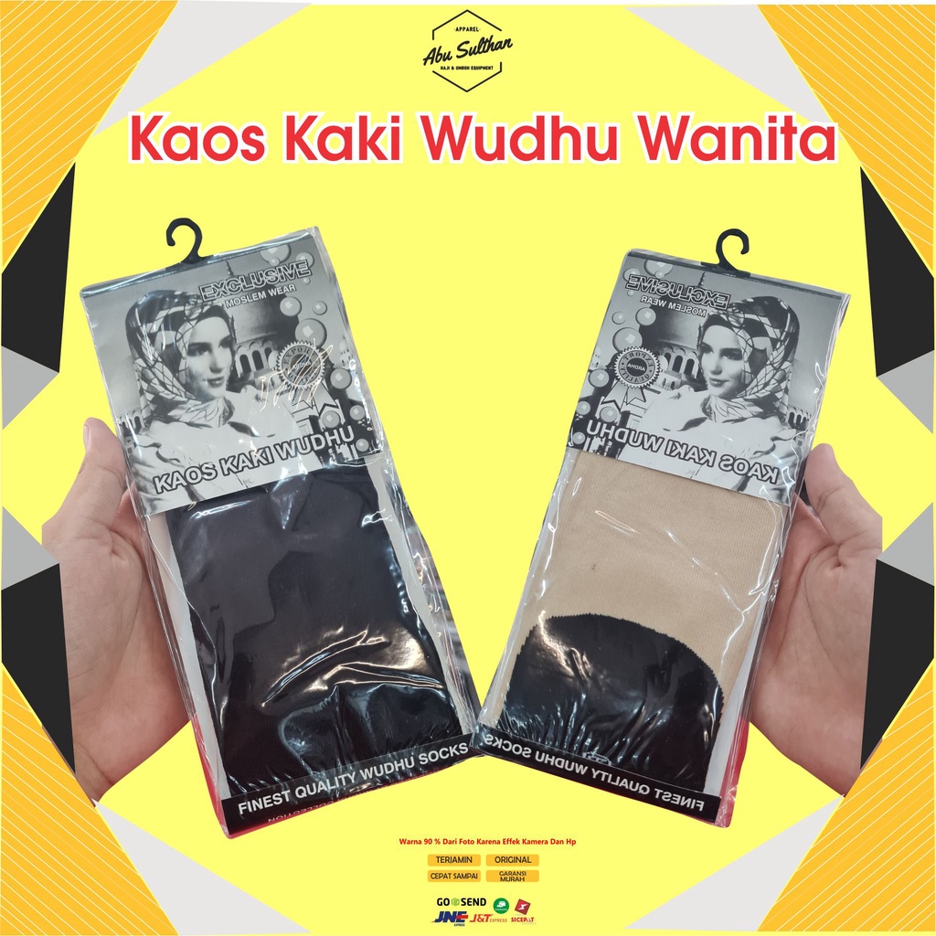 Kaos Kaki Wudhu Sholat Wanita Muslimah Koskaki Kaus kaki Soka