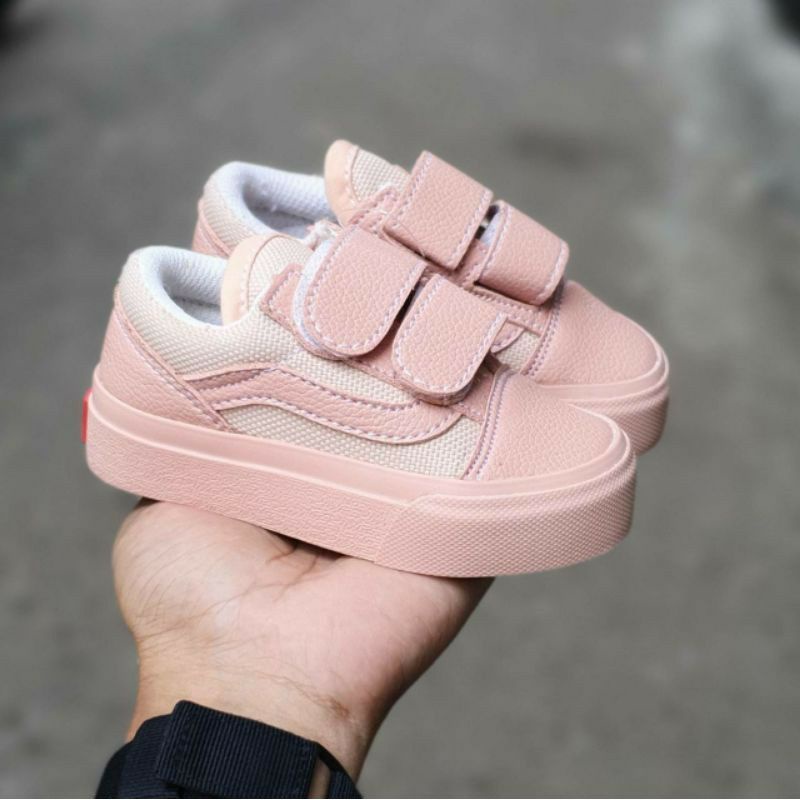 VANS FULL PINK SEPATU ANAK/SEPATU SEKOLAH/SEPATU JALAN/SEPATU SANTAI