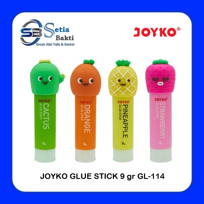 

Lem Glue Stick JOYKO Fancy 9 gr GS-114 - 1 Pcs