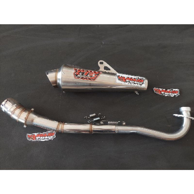 Knalpot Kenalpot Jupiter Z1 Merk CTS Muffler.