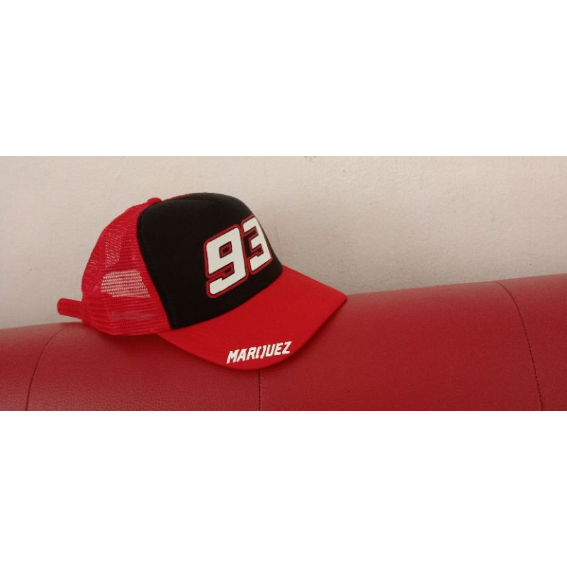Topi Jaring topi Trucker Honda 93 Marquez ahass