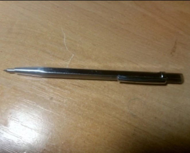 

Flexsteel Pena Ukir Metal Engraving Scriber Tungsten Silver