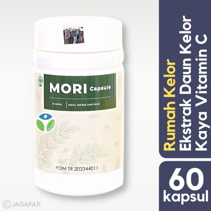 

TERBARU Rumah Kelor - Mori Capsule isi 60 - Daun Kelor - Vitamin C /OBAT HERBAL ASAM URAT/OBAT HERBAL PELANGSING/OBAT HERBAL KOLESTEROL/OBAT HERBAL DIABETES