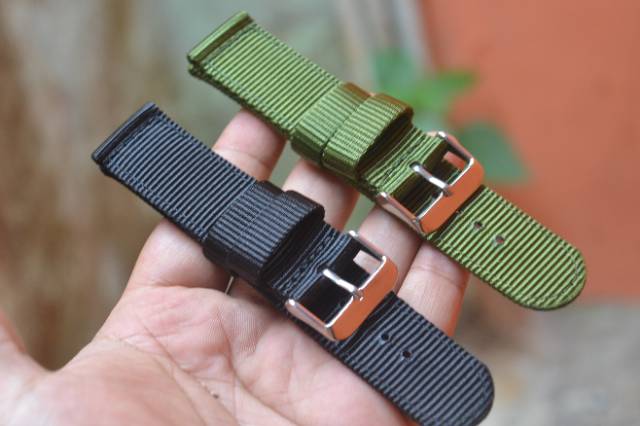 STRAP TALI JAM TANGAN KANVAS PREMIUM