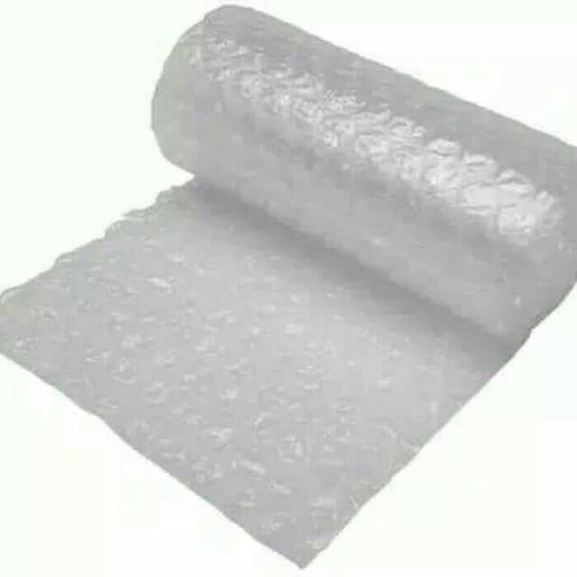 Plastik bubble wrap untuk packing tambahan agar aman