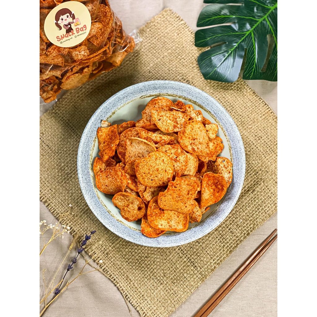 

Basreng Pedas / Baso Goreng Pedas 500 gram