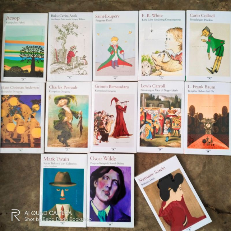 Buku kumpulan dongeng klasik grimm Perrault Aesop HC Andersen