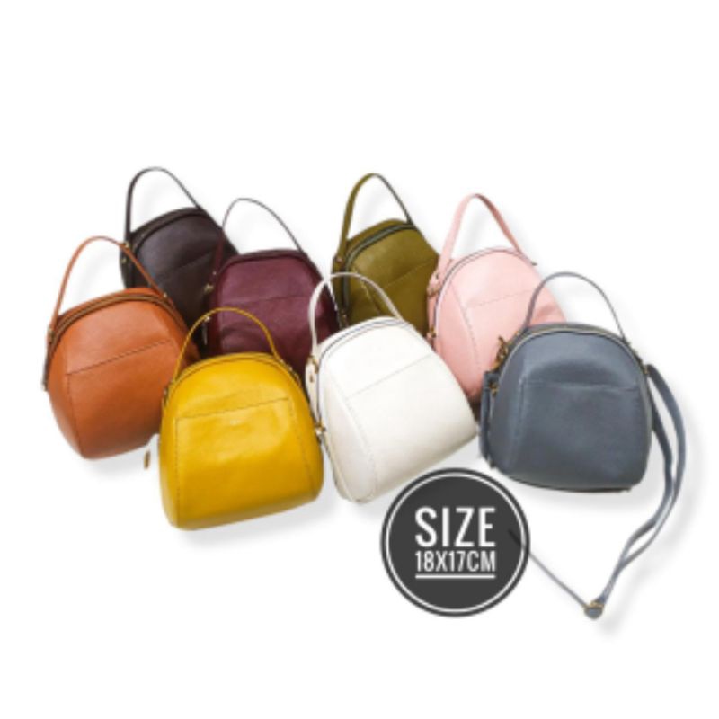 tas wanita hp sling bag kulit sapi ori