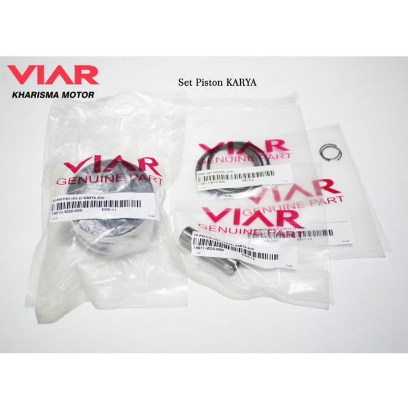 Set Piston Karya 150 150L VIAR KARYA 150 DAN 150 L VIAR sudah radiator Piston Set