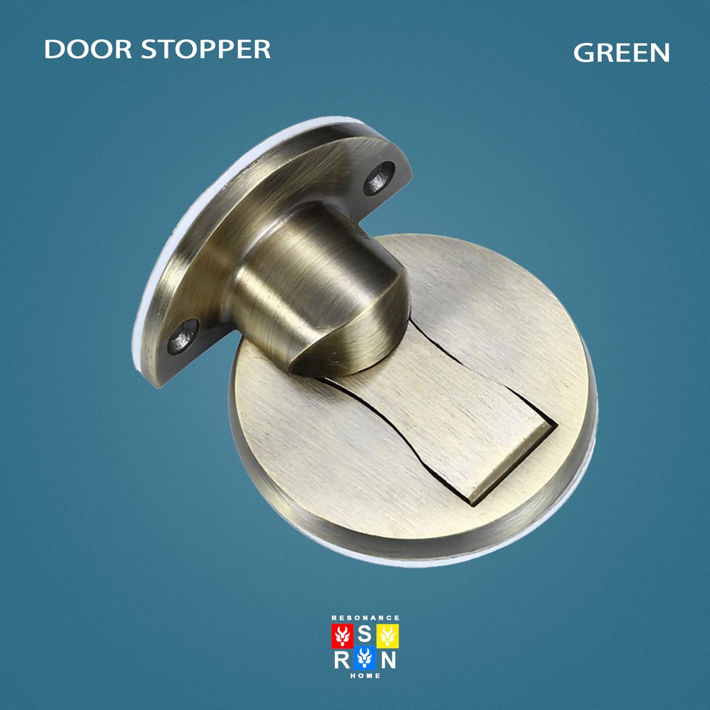 Door Stop Magnet Stainless Premium / Penahan Pintu Tebal dan Kuat | Resonance Home