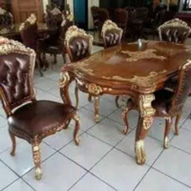meja makan ganesha garengan,mebel jepara,furniture