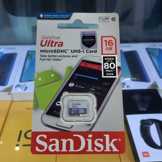 Memory card sandisk original 16Gb