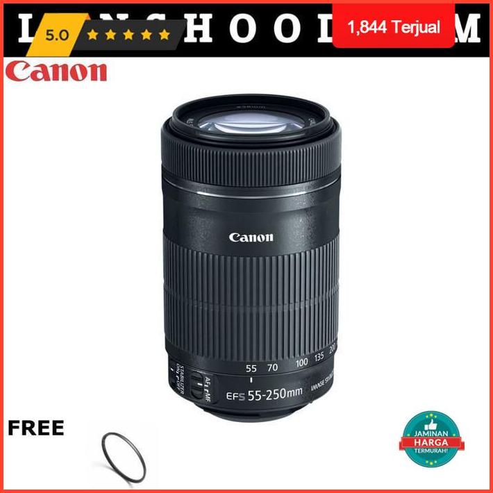 9.9 Lensa Canon 55-250Mm Stm Exclusive