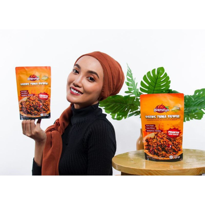 TUNA SUIR PEDAS - 150 GRAM - BUMBU NENDANG TIDAK AMIS - BOLOSEGO