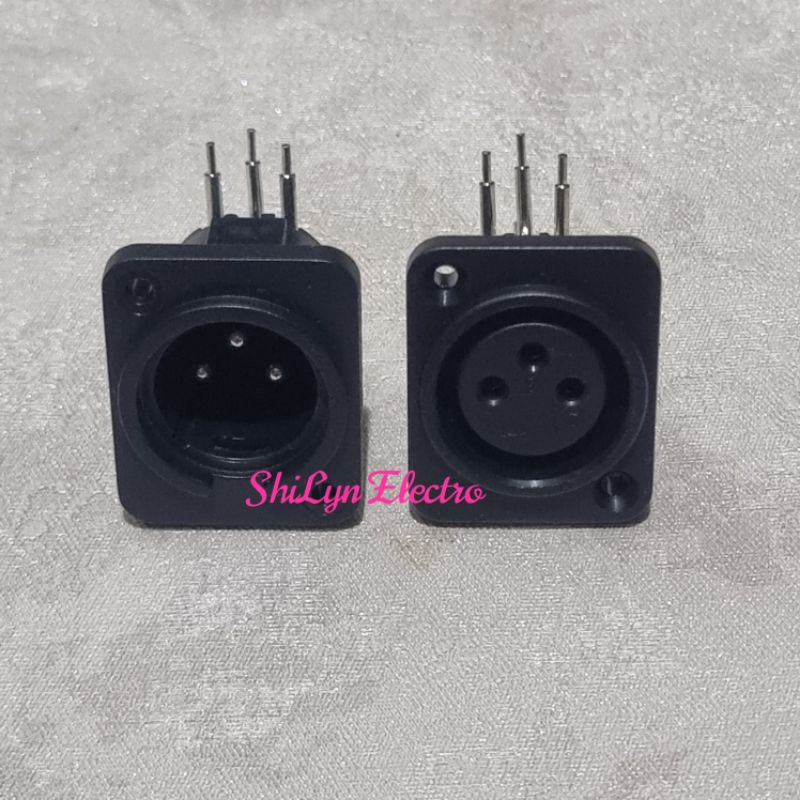 SOKET FEMALE  - JACK MALE CANON KAKI BENGKOK  BODY SEGI HITAM SOCKET