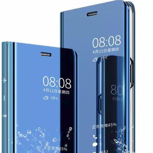 Cuci Gudang✥ Oppo A1K A3s A5 A5s A7 A71 A83 A5 2020 A9 2020 F9 Flip Cover Stand Sview Mirror - Istim