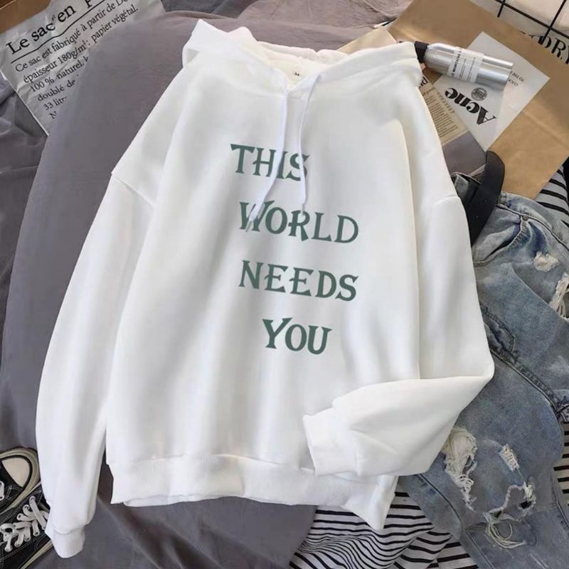 Sweater this world fashion remaja