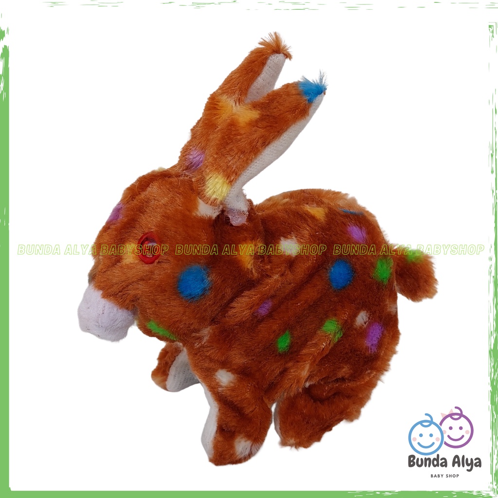 Mainan Boneka Kelinci Baterai Bisa Jalan dan Ada Suara Mainan Anak Boneka Kelinci Bisa Berjalan Dan Bunyi Mainan Boneka Kelinci Bisa Bersuara Dan Mata Ada Lampunya  Mainan  Boneka Edukatif Bunny Toys