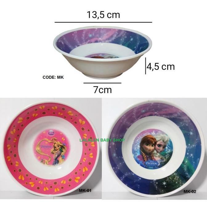 |Cuci Gudang|sale|Big Promo| Piring Mangkok Melanime Golden Dragon Disney Princess - MK-01 Harga