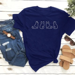 Baju Wanita Kucing Kaos Wanita Kucing Atasan Wanita Baju Wanita Kucing Kaos Wanita Kucing Atasan Wanita