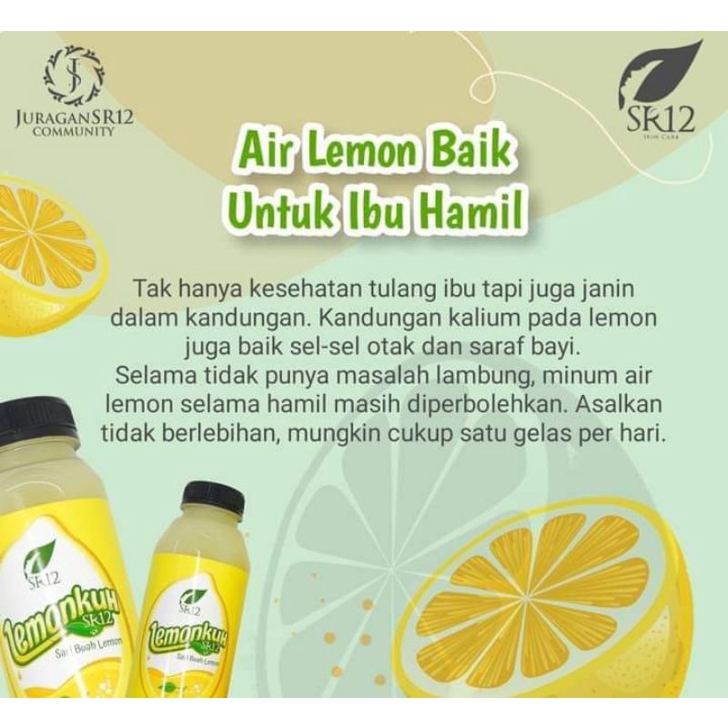 

LEMONKUH SR12 SARI BUAH LEMON MURNI 500ML