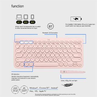 Logitech K380 Keyboard Wireless Bluetooth Mini Portable