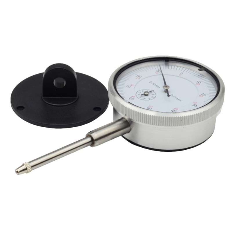 Mary Alat Pengukur Dial Indikator Mikrometer 0-30mm / 0.01mm Dengan Lug Back Presisi