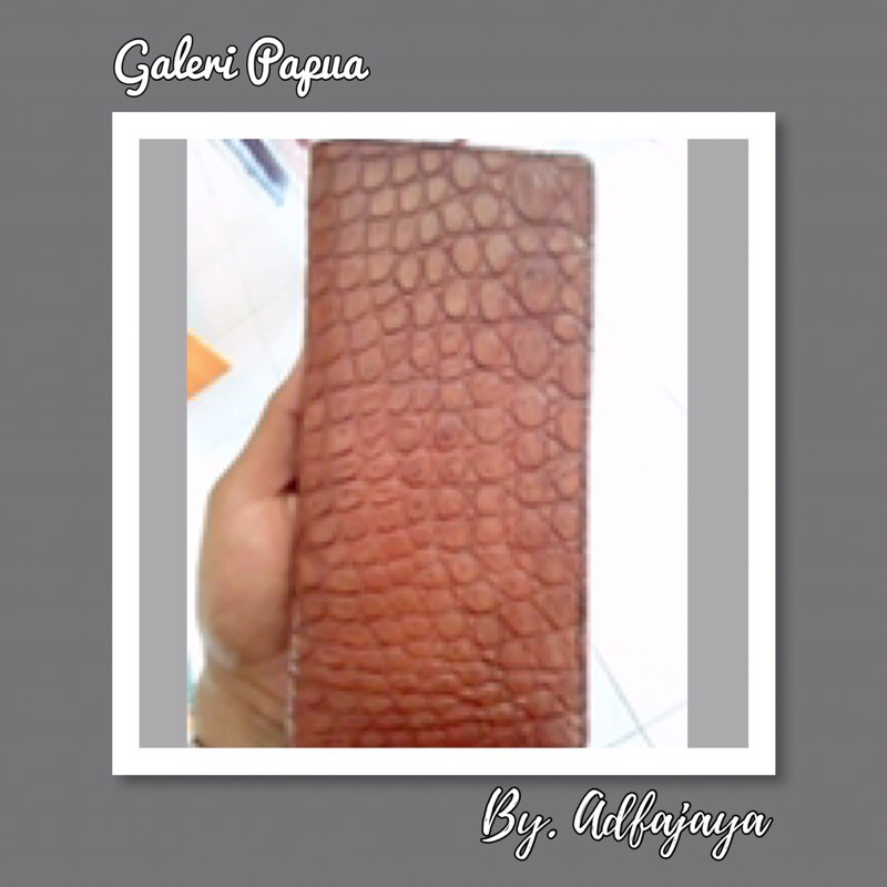 Dompet Kulit Buaya Asli