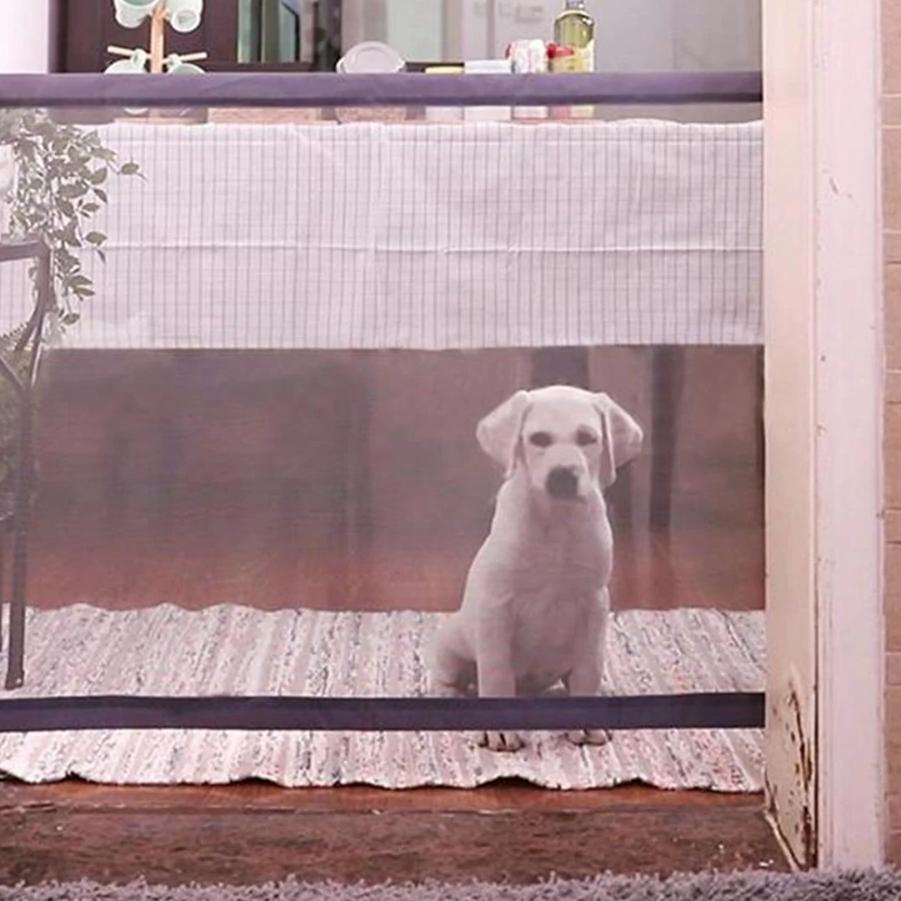 ☉ Pagar Portable Penghalang Sekat Hewan Anjing Kucing Cat Dog Mesh Gate Safe Guard ✮