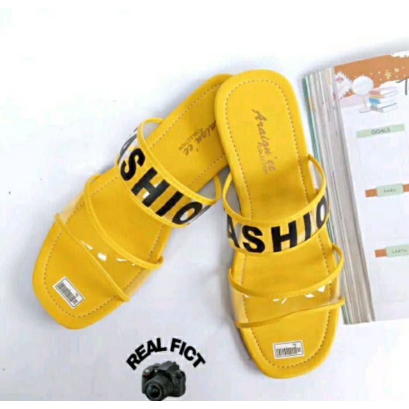 A06 Sandal Wanita Teplek  Mika Fashion