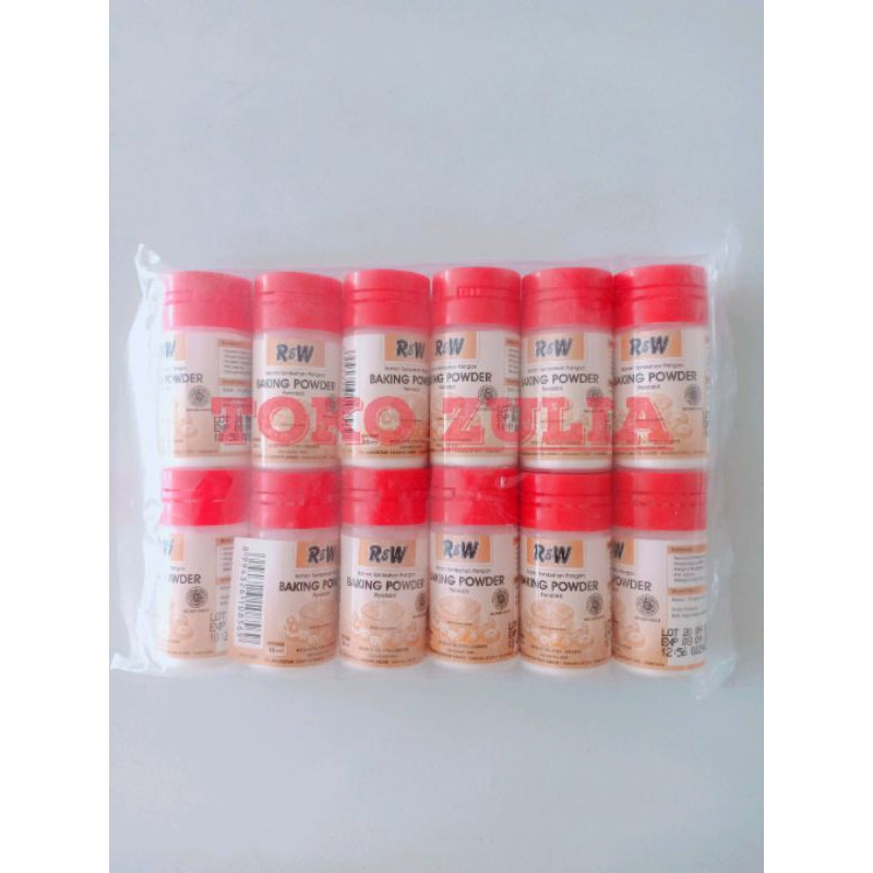 

BAKING POWDER R&W 1 LUSIN(12pcs)