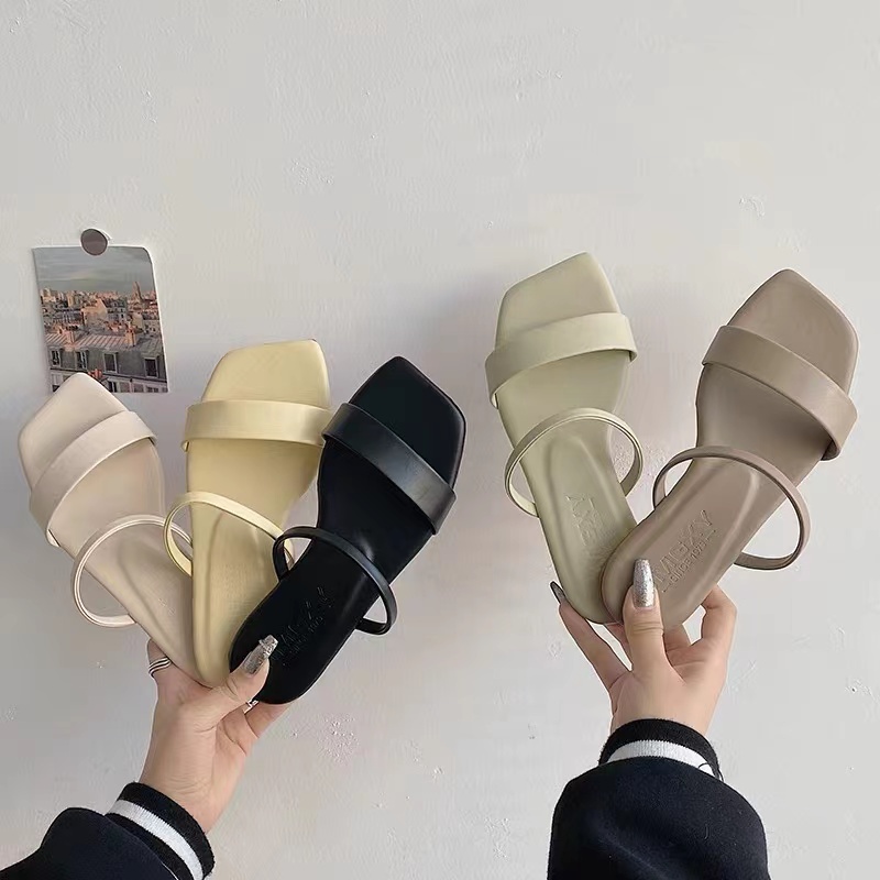 Women Open Toe Slip On Sandal Wanita Slip On 5264 (36-40)