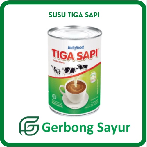 

Susu Tiga Sapi Kental Manis Indofood Kaleng - 500 gram