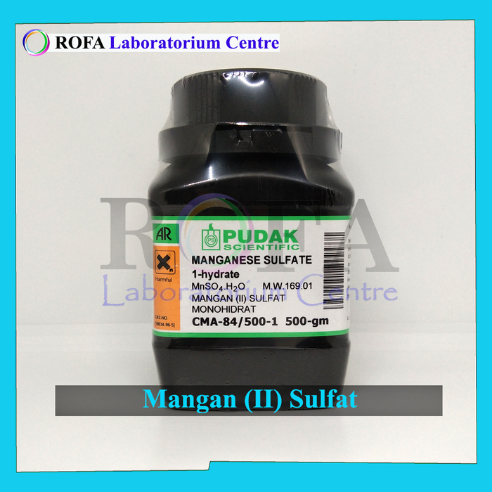 Mangan (II) Sulfat / Manganese Sulfate / MnSO4.H2O 250 Gram Original Quality