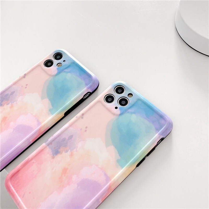 Water Paint Case Iphone SE2 7 7+ 8 8+ X Xs Xr XsMAX 11 11pro 11promax 11 pro max SE 2