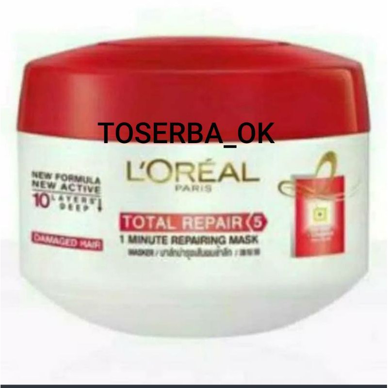 LOREAL-MASKER RAMBUT LOREAL ELSEVE TOTAL REPAIR 200ML